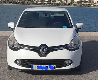 Front view of a rental Renault Clio 4 in Crete, Greece ✓ Car #4785. ✓ Manual TM ✓ 0 reviews.