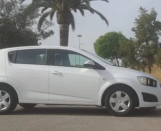 Chevrolet Aveo 2012 car hire in Spain, featuring ✓ Diesel fuel and  horsepower ➤ Starting from 30 EUR per day.
