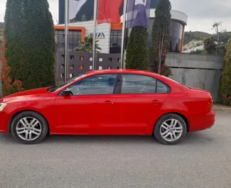 Volkswagen Jetta 2015 car hire in Albania, featuring ✓ Gas fuel and 105 horsepower ➤ Starting from 23 EUR per day.