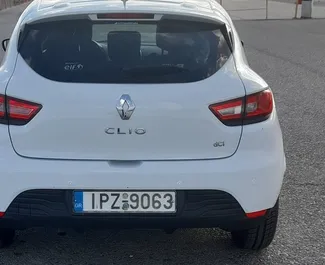 Renault Clio 4 2017 car hire in Greece, featuring ✓ Diesel fuel and 90 horsepower ➤ Starting from 36 EUR per day.