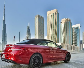 Mercedes-Benz C300 Cabrio, Automatic for rent in  Dubai