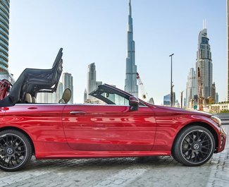 Mercedes-Benz C300 Cabrio, Petrol car hire in UAE