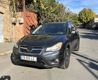 Front view of a rental Subaru Crosstrek in Tbilisi, Georgia ✓ Car #4836. ✓ Automatic TM ✓ 0 reviews.