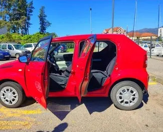 Front view of a rental Suzuki Ignis in Budva, Montenegro ✓ Car #4403. ✓ Manual TM ✓ 0 reviews.