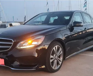 Mercedes-Benz E350 AMG 2018 car hire in Spain, featuring ✓ Petrol fuel and 303 horsepower ➤ Starting from 50 EUR per day.