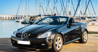 Rent a Mercedes-Benz SLK Cabrio in Barcelona Spain