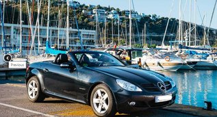 Mercedes-Benz SLK Cabrio, Automatic for rent in  Barcelona