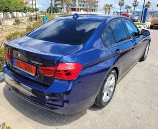 BMW 320d 2017 car hire in Cyprus, featuring ✓ Diesel fuel and 190 horsepower ➤ Starting from 60 EUR per day.