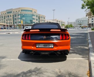 Cheap Ford Mustang GT V8 Convertible, 5.0 litres for rent in  UAE