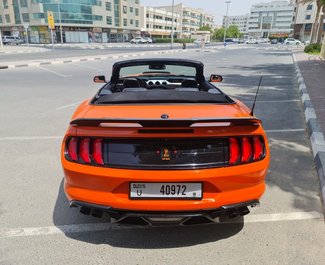 Ford Mustang GT V8 Convertible, Petrol car hire in UAE