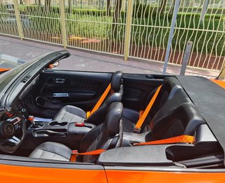 Ford Mustang GT V8 Convertible, 2020 rental car in UAE