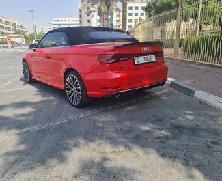 Audi A3 Cabrio, Petrol car hire in UAE