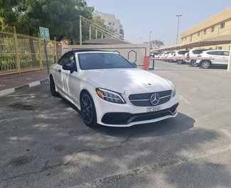 Rent a Mercedes-Benz C300 Cabrio in Dubai UAE