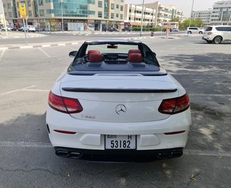 Hire a Mercedes-Benz C300 Cabrio car at Dubai airport in  UAE