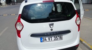 Dacia Lodgy 7 Seater, Diesel car hire in Turkey