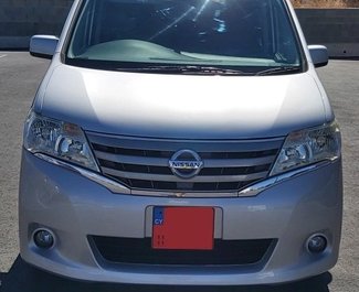 Rent a Nissan Serena in Paphos Airport (PFO) Cyprus