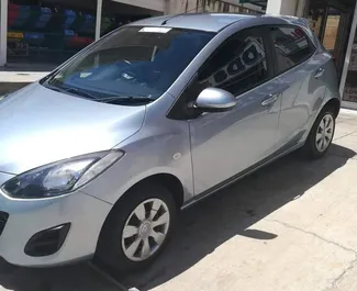 Front view of a rental Mazda Demio in Limassol, Cyprus ✓ Car #1289. ✓ Automatic TM ✓ 1 reviews.