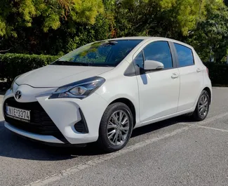 Car Hire Toyota Yaris #2289 Automatic in Thessaloniki, equipped with 1.0L engine ➤ From Natalia in Greece.