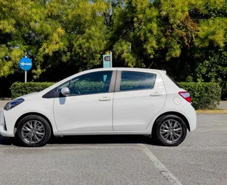 Toyota Yaris 2019 car hire in Greece, featuring ✓ Petrol fuel and 72 horsepower ➤ Starting from 19 EUR per day.