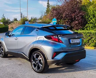 Toyota C-HR rental. Comfort, Crossover Car for Renting in Greece ✓ Deposit of 750 EUR ✓ TPL, CDW, Theft insurance options.