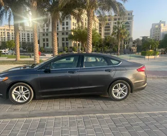 Car Hire Ford Fusion Sedan #4866 Automatic in Dubai, equipped with 2.5L engine ➤ From Ahme in the UAE.