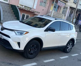 Front view of a rental Toyota Rav4 in Kutaisi, Georgia ✓ Car #5423. ✓ Automatic TM ✓ 0 reviews.