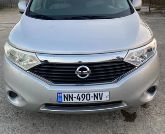 Front view of a rental Nissan Quest in Kutaisi, Georgia ✓ Car #2291. ✓ Automatic TM ✓ 0 reviews.