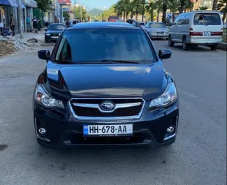 Front view of a rental Subaru Crosstrek in Kutaisi, Georgia ✓ Car #3865. ✓ Automatic TM ✓ 2 reviews.