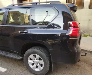 Toyota Land Cruiser Prado 2020 available for rent in Tbilisi, with unlimited mileage limit.