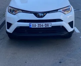 Toyota Rav4 2019 car hire in Georgia, featuring ✓ Petrol fuel and 269 horsepower ➤ Starting from 280 GEL per day.