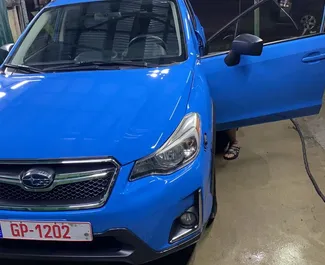 Subaru Crosstrek 2016 car hire in Georgia, featuring ✓ Petrol fuel and 150 horsepower ➤ Starting from 130 GEL per day.
