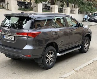 Toyota Fortuner 2019 car hire in Georgia, featuring ✓ Petrol fuel and  horsepower ➤ Starting from 253 GEL per day.
