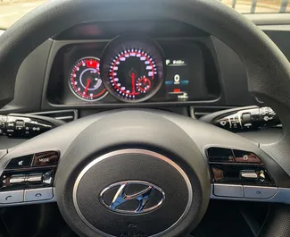 Hyundai Elantra 2022 available for rent in Tbilisi, with unlimited mileage limit.