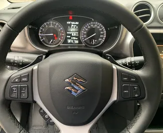 Suzuki Vitara rental. Comfort, Crossover Car for Renting in Georgia ✓ Deposit of 1400 GEL ✓ TPL, CDW, SCDW, FDW, Passengers, Theft insurance options.