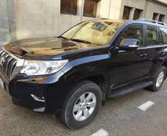 Toyota Land Cruiser Prado 2020 car hire in Georgia, featuring ✓ Diesel fuel and  horsepower ➤ Starting from 310 GEL per day.