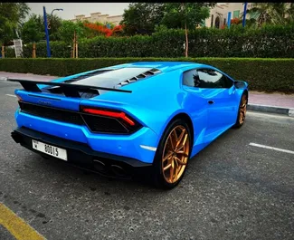 Car Hire Lamborghini Huracan #5652 Automatic in Dubai, equipped with L engine ➤ From Karim in the UAE.