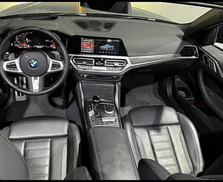 BMW 430i Cabrio 2022 available for rent in Dubai, with 250 km/day mileage limit.