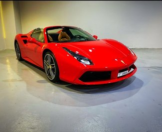 Cheap Ferrari 488 Spider,  litres for rent in  UAE