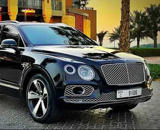 Car Hire Bentley Bentayga #5637 Automatic in Dubai, equipped with L engine ➤ From Karim in the UAE.