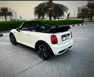 Petrol L engine of Mini Cooper S 2022 for rental in Dubai.