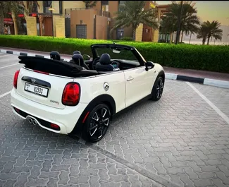 Mini Cooper S rental. Comfort, Premium, Cabrio Car for Renting in the UAE ✓ Deposit of 3000 AED ✓ TPL insurance options.