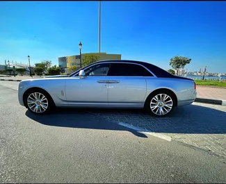 Rolls-Royce Ghost rental. Premium, Luxury Car for Renting in the UAE ✓ Deposit of 5000 AED ✓ TPL insurance options.