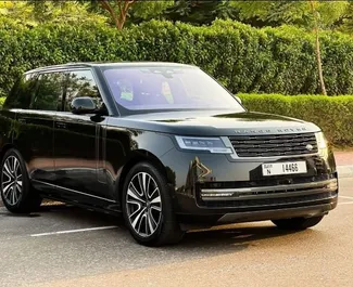 Range Rover Vogue rental. Luxury, SUV, Crossover Car for Renting in the UAE ✓ Deposit of 5000 AED ✓ TPL insurance options.