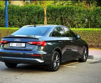 Audi A3 Sedan rental. Comfort, Premium Car for Renting in the UAE ✓ Deposit of 3000 AED ✓ TPL insurance options.