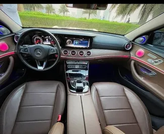 Mercedes-Benz E300 2022 available for rent in Dubai, with unlimited mileage limit.