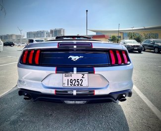 Hire a Ford Mustang Cabrio car at Dubai airport in  UAE