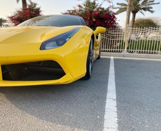 Rent a Ferrari 488 GTB in Dubai UAE