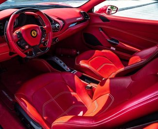 Ferrari 488 GTB, Petrol car hire in UAE