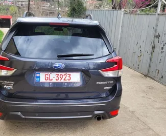 Subaru Forester Limited 2020 для аренды в Тбилиси. Лимит пробега не ограничен.