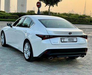 Lexus IS300, Petrol car hire in UAE